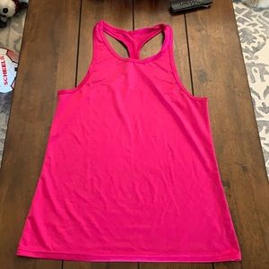 Zyia Dragonfruit Mesh Racer Tank